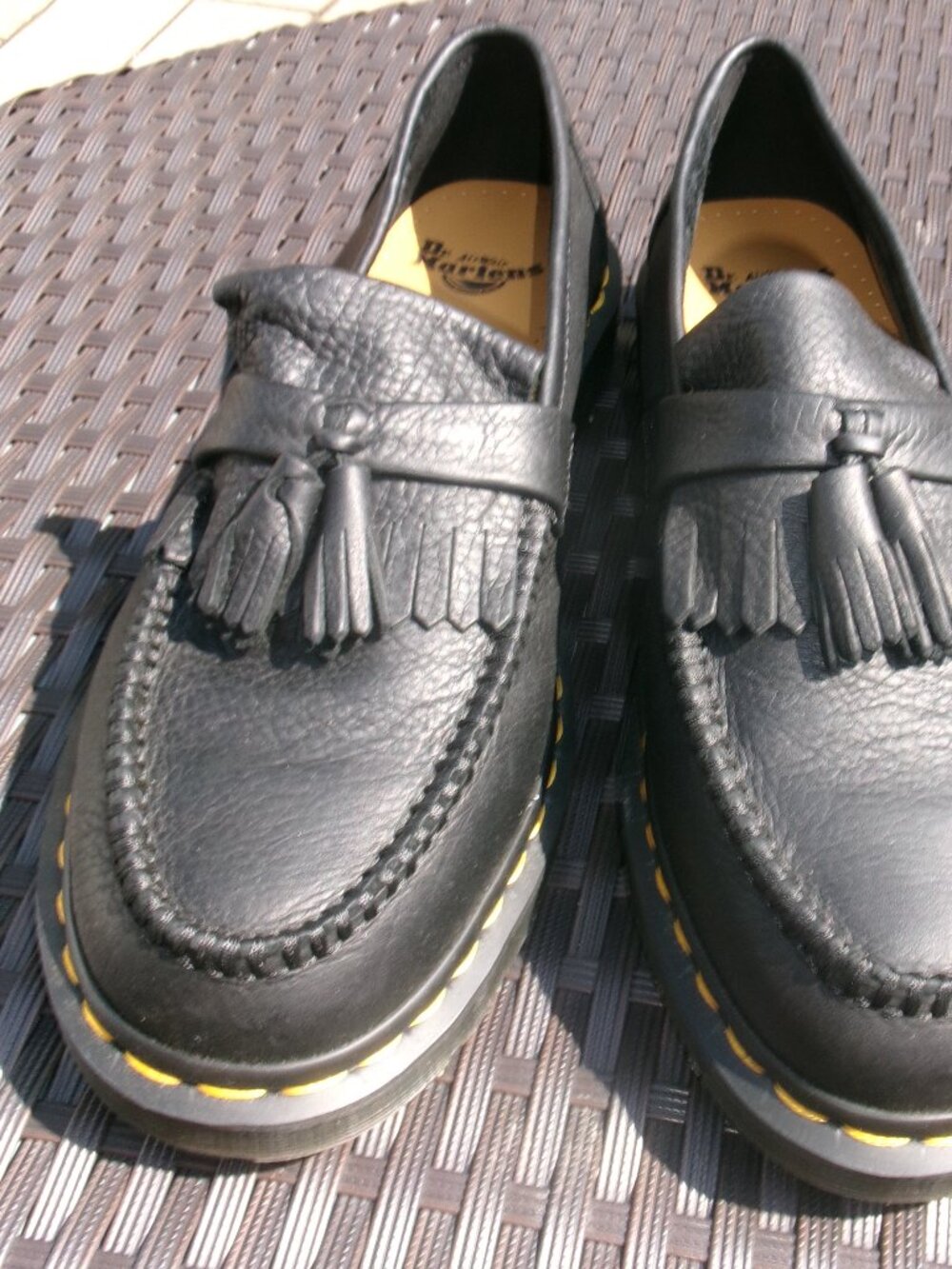 Dr. Martens Adrien Bex Loafer Women’s size 12 black leather tassel